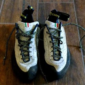 Rock climbing shoes